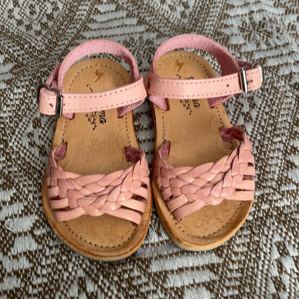 Babies and toddlers Mexican leather huaraches